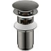 Донный клапан Timo 8011/18 click-clack Черное золото