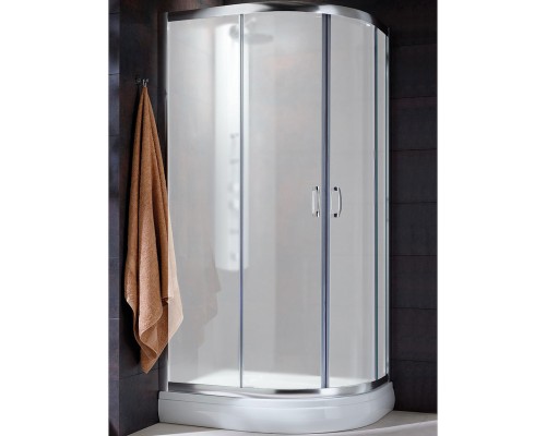 Душевой уголок Radaway Premium Plus E 1900 100x80 профиль Хром стекло фабрик