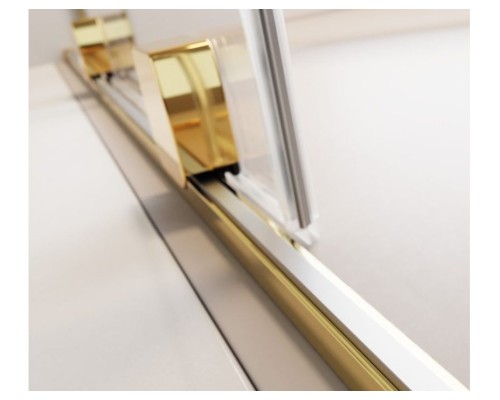 Дверь Furo DWJ Gold 472x200 прозрачное 8 мм левая 1/2