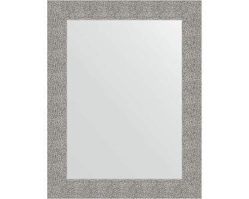 Зеркало Evoform Definite 90х70 BY 3183 в багетной раме - Чеканка серебряная 90 мм