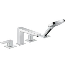 Смеситель на борт ванны Hansgrohe Metropol Хром