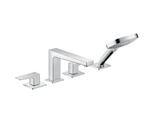 Смеситель на борт ванны Hansgrohe Metropol Хром