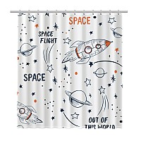 Штора для ванной Fixsen Design Space FX-2508