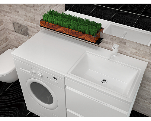 Раковина Style Line Estetus Даллас 110x48 правый Раковина Style Line Estetus Даллас 110x48 правый