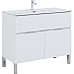 Тумба под раковину Aquanet Алвита New 100 277554 Белая матовая