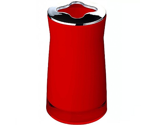 Стакан для зубных щеток Ridder Disco 2103206 Красный