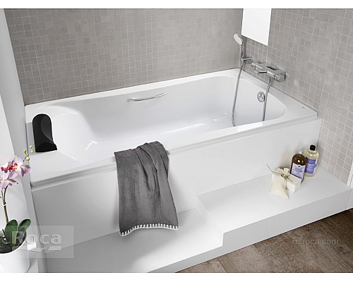 Акриловая ванна Roca BeCool ZRU9302852 прямоугольная белая 170x80