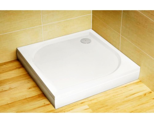 Душевой поддон из искусственного камня Radaway Paros C 100x100x13 белый