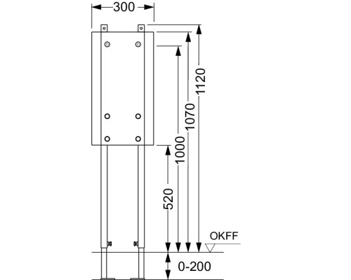 Модуль TECE profil для поручней TECE 9360000 