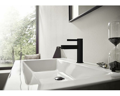 Смеситель для раковины Hansgrohe Finoris 76010670 Черный матовый