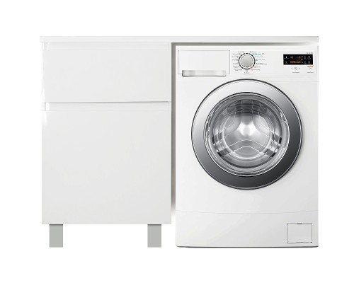 Тумба с раковиной Эстет Dallas Luxe 120 L ФР-00001918 Белая