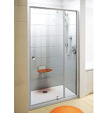 Душевая дверь Ravak Pivot 03GG0101Z1 120 белый прозрачный