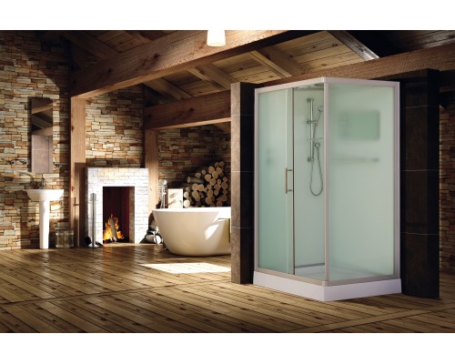 Душевая кабина Esbano прямоугольная с крышей ES-118CKR 