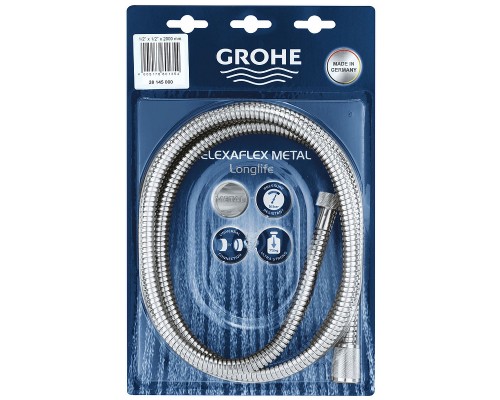 Душевой шланг Grohe Relexaflex Хром