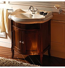 Тумба под раковину Kerasan Retro 734940 73 орех