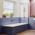 Шторка на ванну Ambassador Bath Screens 70х140 профиль Хром стекло CrystalPure