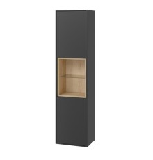 Шкаф-пенал Excellent Tuto 40 см серый/дуб