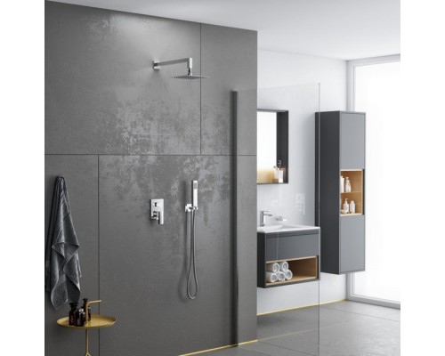 Шкаф-пенал Excellent Tuto 40 см серый/дуб