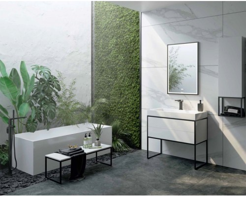 Тумба под раковину Clarberg Logic 70 LOG0107N Белая