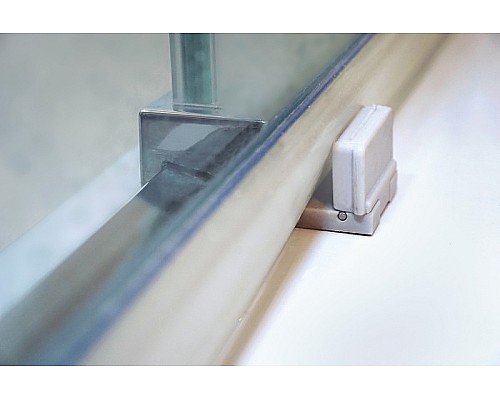 Душевой уголок Omnires Soho 120х80 L/R CLP12X + CLR80X профиль Хром стекло прозрачное