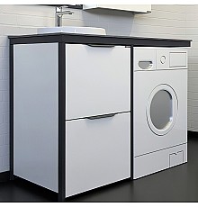 Тумба с раковиной Comforty Лозанна 120 00-00009517 Белый