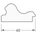 Зеркало Evoform Definite 85х65 Золотые бусы на серебре