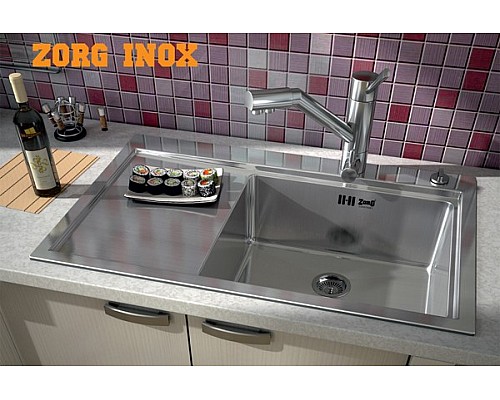 Мойка кухонная ZORG Inox RX RX-7851-R Мойка кухонная ZORG Inox RX RX-7851-R