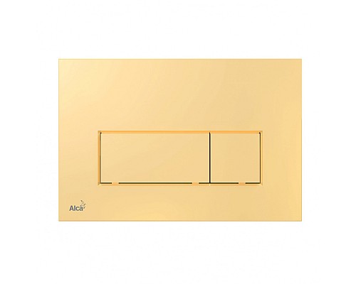 Кнопка смыва AlcaPlast THIN M575 золото