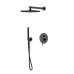 Комплект для душа Gattoni Circle Two со встроенным смесителем, лейкой и верхним душем