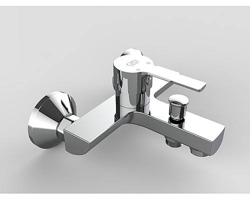 Смеситель для ванны GPD Solus MBB55 Хром