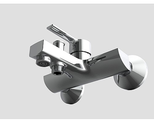 Смеситель для ванны GPD Solus MBB55 Хром