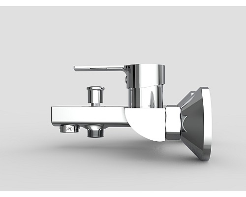 Смеситель для ванны GPD Solus MBB55 Хром
