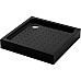 Акриловый поддон для душа Veconi Tezeo TZ-52B 100x100 TZ52B-100-C5 Черный
