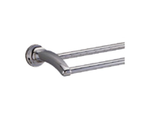 Двойной полотенцедержатель Nofer Hotel 16405.B Хром