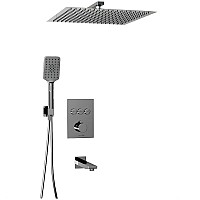 Душевая система WasserKRAFT Neime A171919 с термостатом Хром