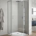 Душевой уголок Vincea Slim-U 90x90 профиль Хром стекло прозрачное