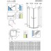 Душевая дверь Radaway Arta KDJ II/KDD II/DWJS 60 Хром