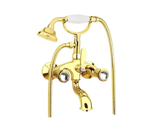 Смеситель для ванны Fiore Venere Sky Swarovski® 13OO0600 золото