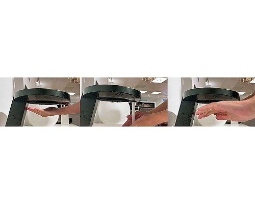 Сушилка для рук со смесителем и дозатором для жидкого мыла Nofer Concept 01901.S Матовая