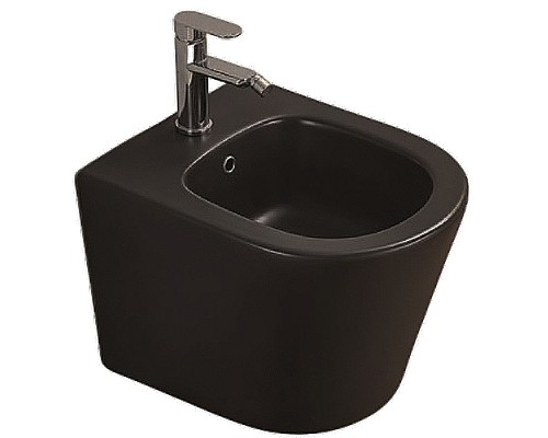 Биде CeramaLux 5330MB подвесное Черное матовое