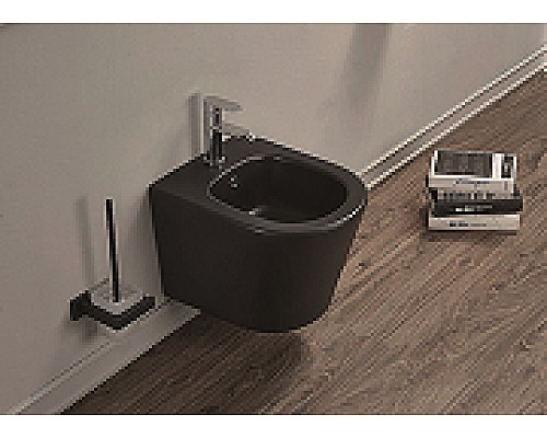 Биде CeramaLux 5330MB подвесное Черное матовое