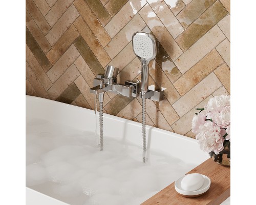 Смеситель для ванны WasserKRAFT Naab 8601 Хром