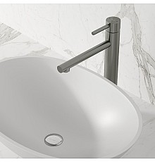 Смеситель NTBagno NT2201Н серый матовый