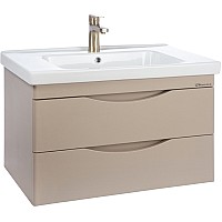 Тумба под раковину Bellezza Санриса 65 4630110270459 подвесная Капучино