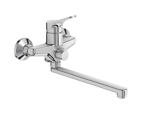 Смеситель для ванны Jacob Delafon Brive E78117-CP универсальный Хром