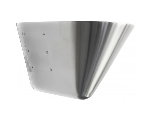 Унитаз Nofer 13018.S подвесной Нержавеющая сталь матовая без сиденья