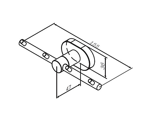 Крючок для полотенец AM.PM Sense A7435900 Крючок для полотенец AM.PM Sense A7435900