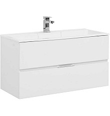 Тумба под раковину Aquanet Алвита 100 235341 подвесная Белая