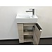 Тумба с раковиной Comforty Асти 40 00-00000831 подвесная Дуб дымчатый
