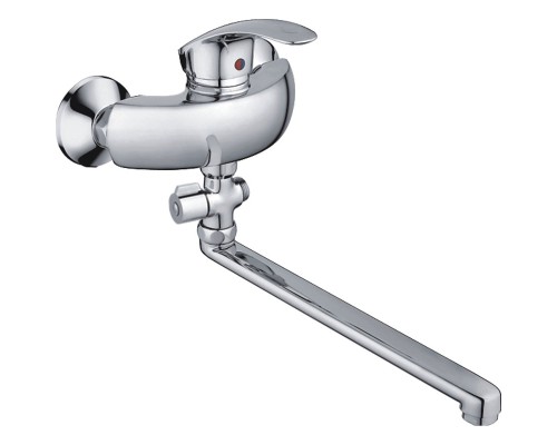 Смеситель для ванны Cron CN2121 универсальный Хром